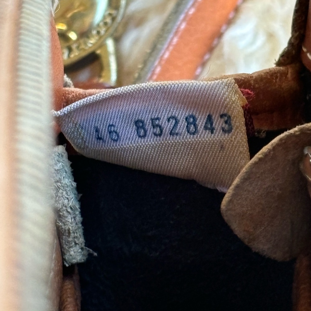 Vintage Dooney & Bourke Pebbled Leather Bag - Picture 7 of 15